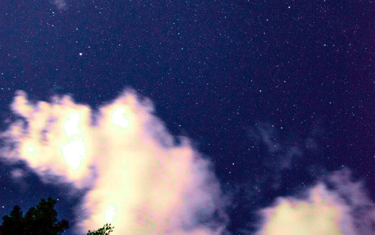 Who can observe the sky and what is needed to do so