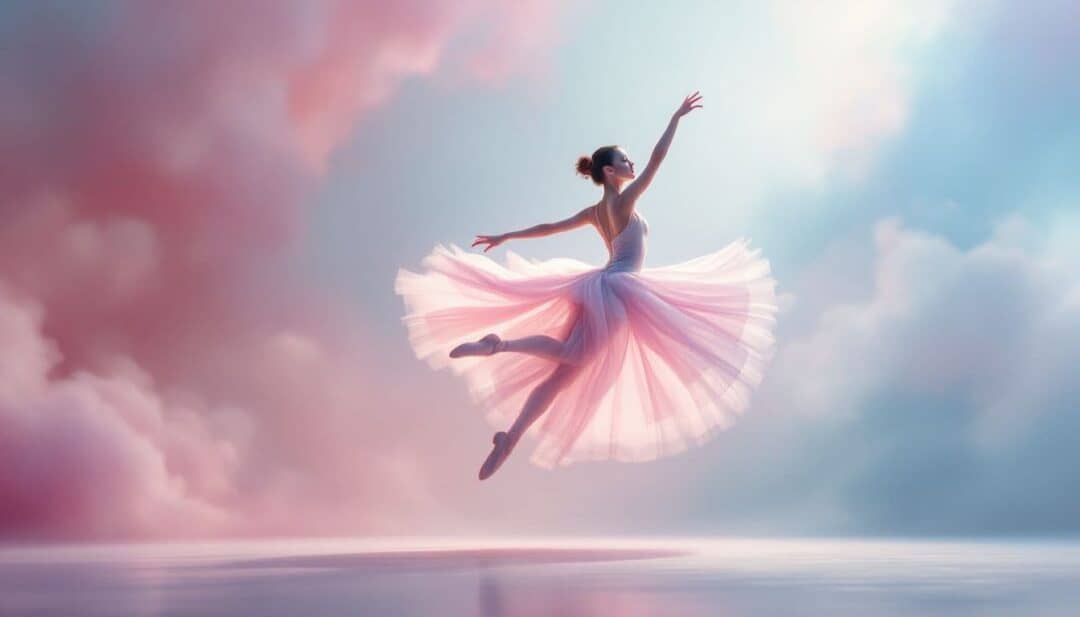 A ballet dancer showcasing the role of gravity in ballet movements.