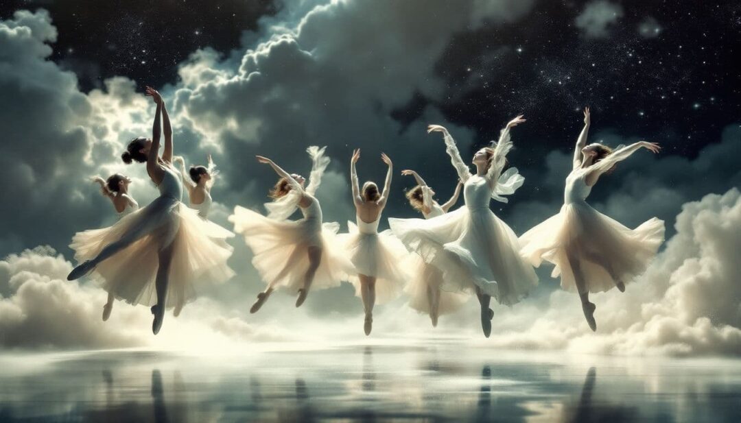 Ballet dancers practicing practical tips for improving their performance.